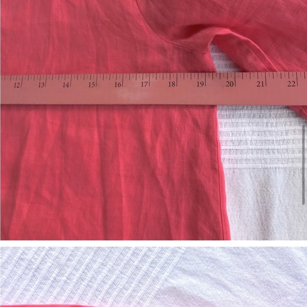 Eileen Fisher Organic Linen button down shirt